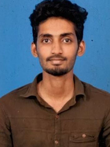 Jithu Thankachan, placed as Civil engineer (Vinayaka)